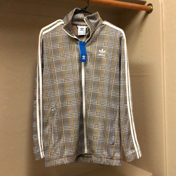 adidas originals tartan beckenbauer track top